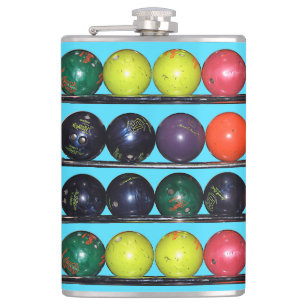 Bowling Blitz Hip Flask