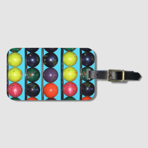 Bowling Blitz  Luggage Tag