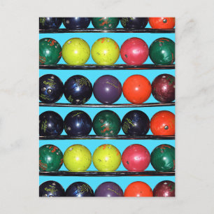 Bowling Blitz Postcard