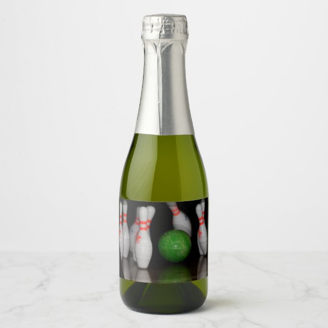 Bowling Bottle Label (Front)