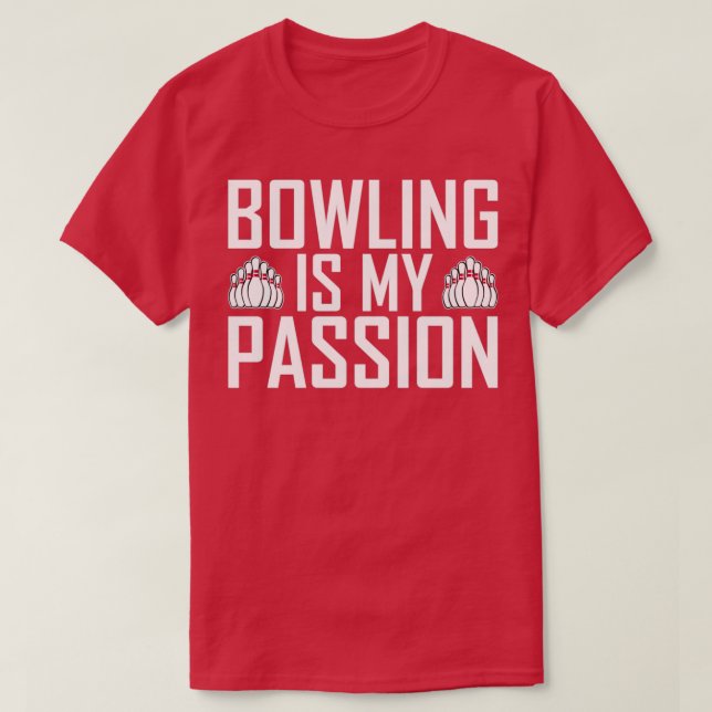Bowling Bowler 10 T-Shirt (Design Front)