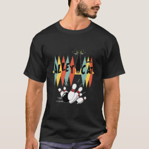 Bowling Bowler Alley Cat T-Shirt