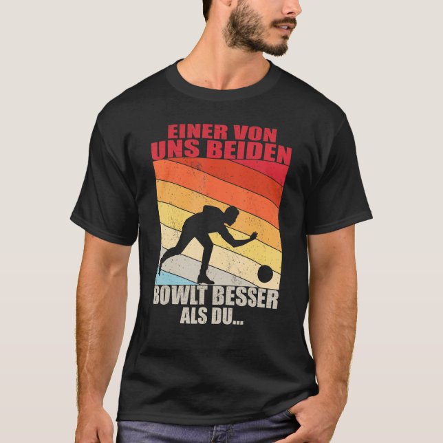 Bowling Bowler Bowling Ball T-Shirt (Front)