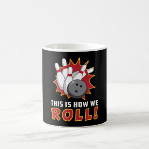 Bowling Bowler Strike Sport Team Bowl Funny Gift Coffee Mug