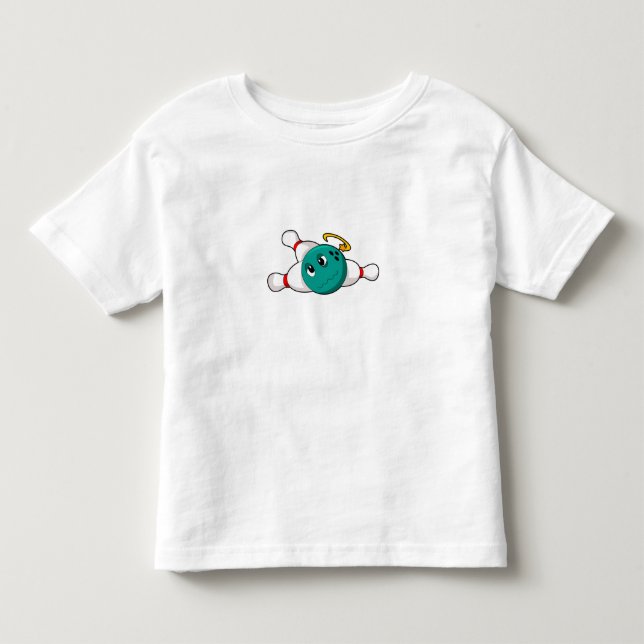 Bowling Bowling ball Bowling pin Toddler T-Shirt (Front)