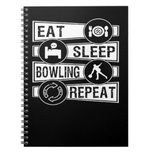 Bowling Bowlingspieler 465 bowler Notebook