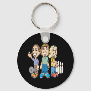 Bowling Buddies Key Ring