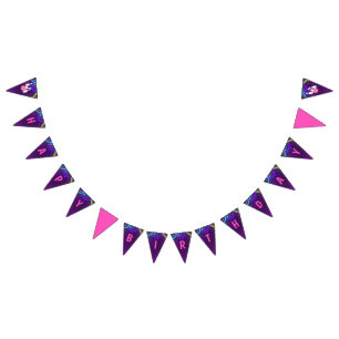 BOWLING BUNTING FLAGS Bowling Party Banner