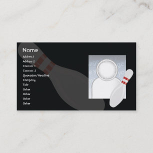 Bowling - Business Business Card