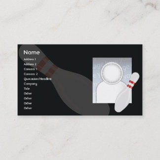 Bowling - Business Card