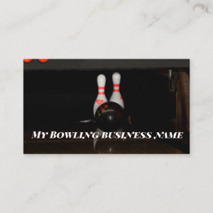 Bowling Business Cards