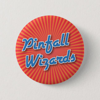 Bowling Button: Pinfall Wizards 6 Cm Round Badge