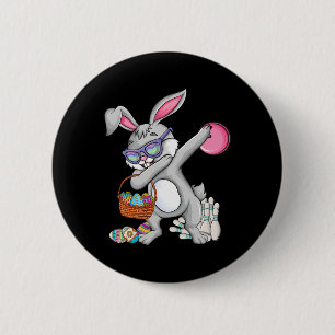 Bowling Byll And Pins Bunny Ear Egg Hunting Easter