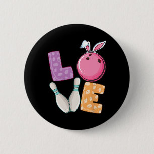 Bowling Byll And Pins Bunny Ears Egg Hunting Easte