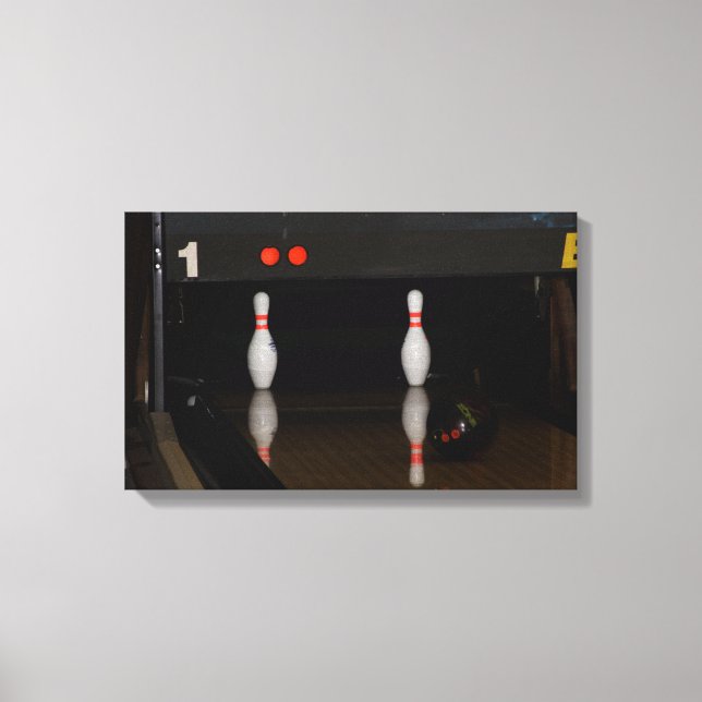 Bowling Canvas Prints (Front)