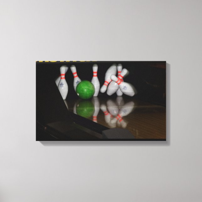 Bowling Canvas Prints (Front)