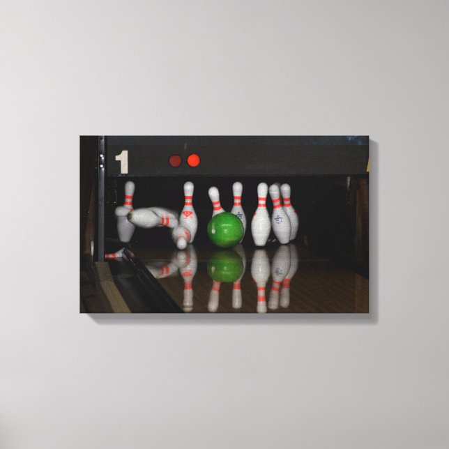 Bowling Canvas Prints (Front)