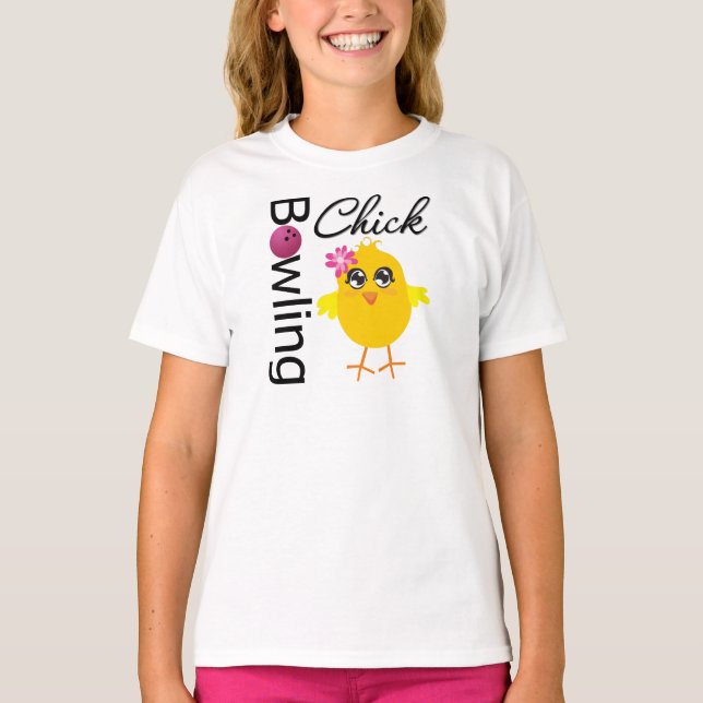 Bowling Chick T-Shirt (Front)