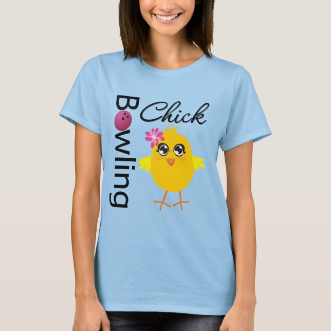 Bowling Chick T-Shirt (Front)