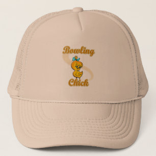 Bowling Chick Trucker Hat