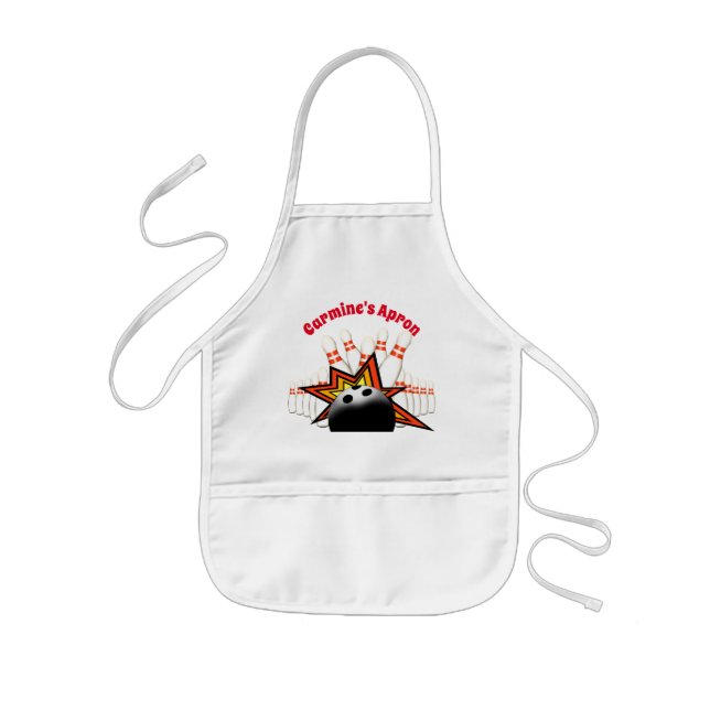 Bowling Children's Apron (Front)
