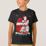 Bowling Christmas Bowling Santa Hat Christmas Ligh T-Shirt<br><div class="desc">Bowling Christmas Bowling Santa Hat Christmas Lights</div>