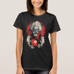 Bowling Christmas Graphic Tees for Men Women