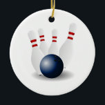 Bowling Christmas Ornament<br><div class="desc">Bowling Christmas ornament</div>