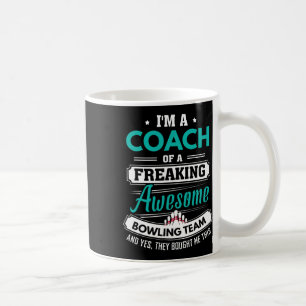 Bowling Coach Bowling Team Coach Gift Coffee Mug