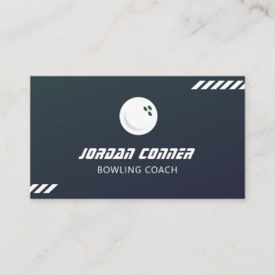 Bowling Coach Business Card