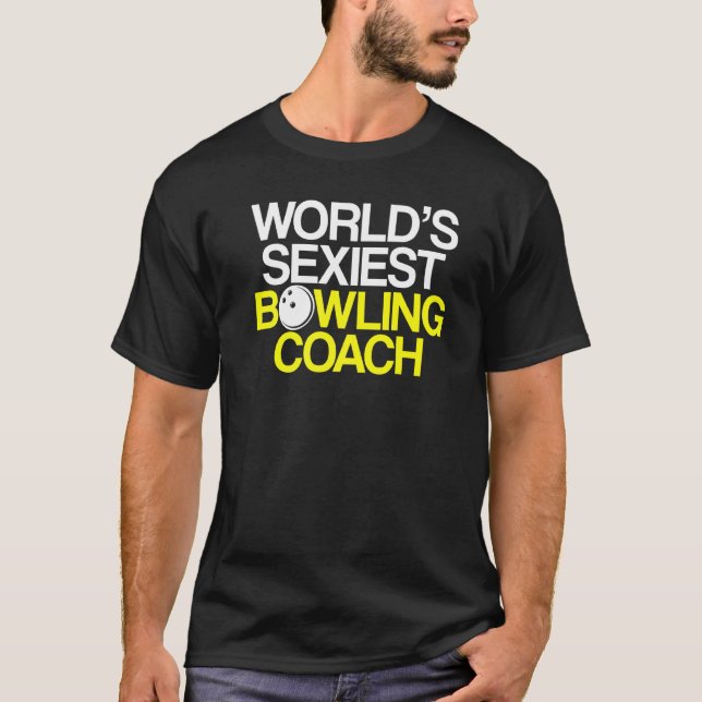 Bowling Coach Player Team Instructor     2 T-Shirt (Front)