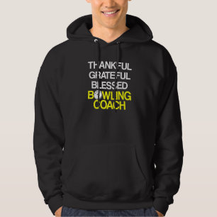 Bowling Coach Player Team Instructor 37 Hoodie