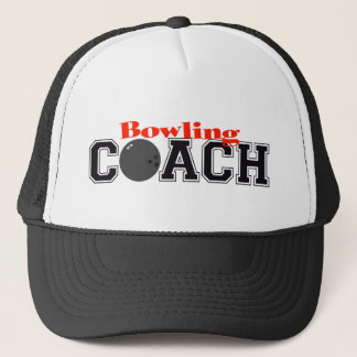Bowling Coach Trucker Hat
