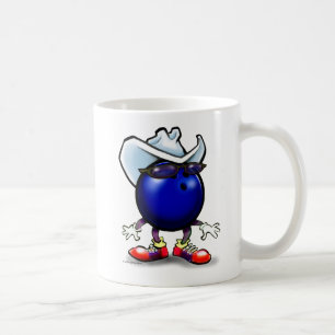 Bowling Cowboy Coffee Mug