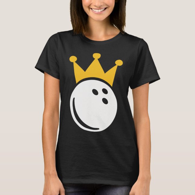 Bowling Crown  T-Shirt (Front)