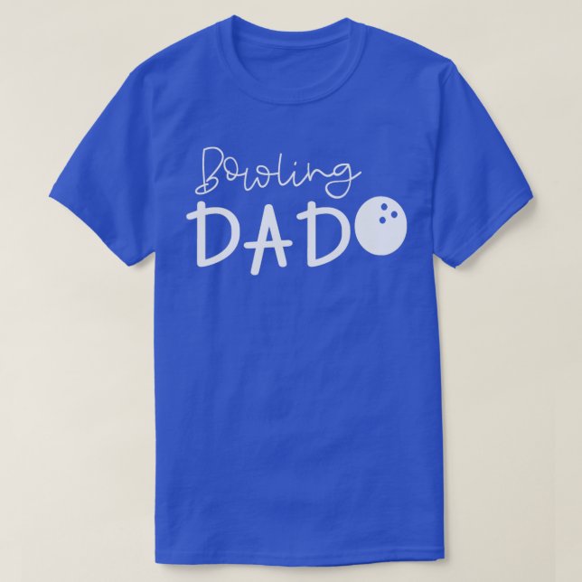 Bowling Dad 14 T-Shirt (Design Front)