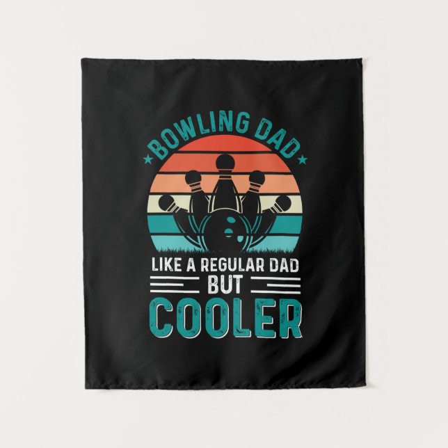 Bowling Dad Tapestry (Front)