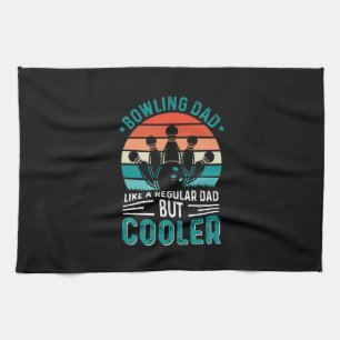 Bowling Dad Tea Towel
