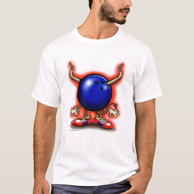 Bowling Demon T-Shirt (Front)