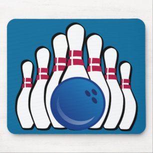 Bowling Design Mousepad