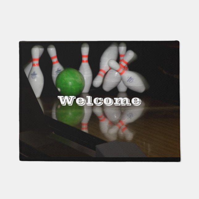 Bowling Door Mat (Front)