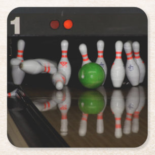 Bowling Drink Coasters