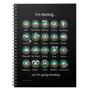 Bowling Emotions Notebook