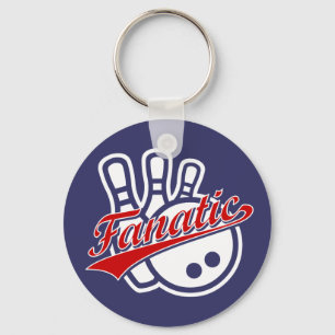 Bowling Fanatic Key Ring