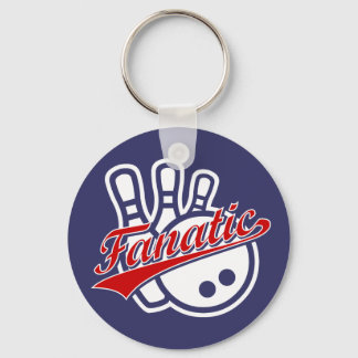 Bowling Fanatic Key Ring