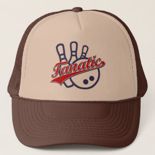 Bowling Fanatic Trucker Hat