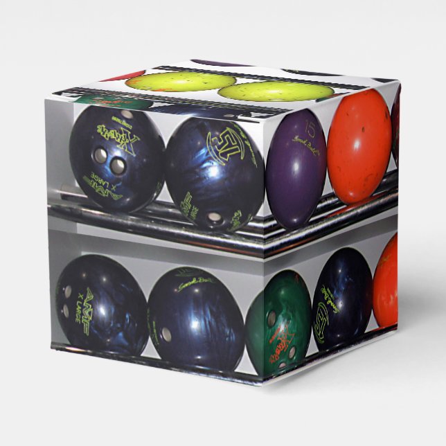 Bowling Favour Box (Front Side)