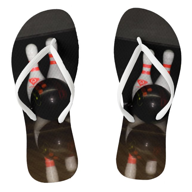 Bowling Flip Flops (Footbed)