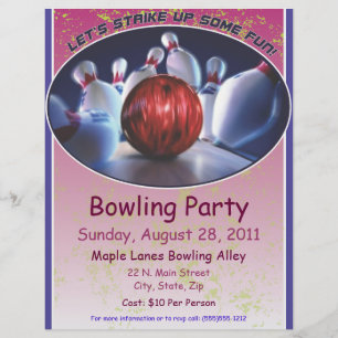 Bowling Flyer