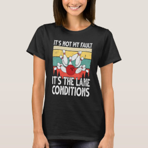 Bowling For Men Women Bowler Team Bowling Lane Spa T-Shirt